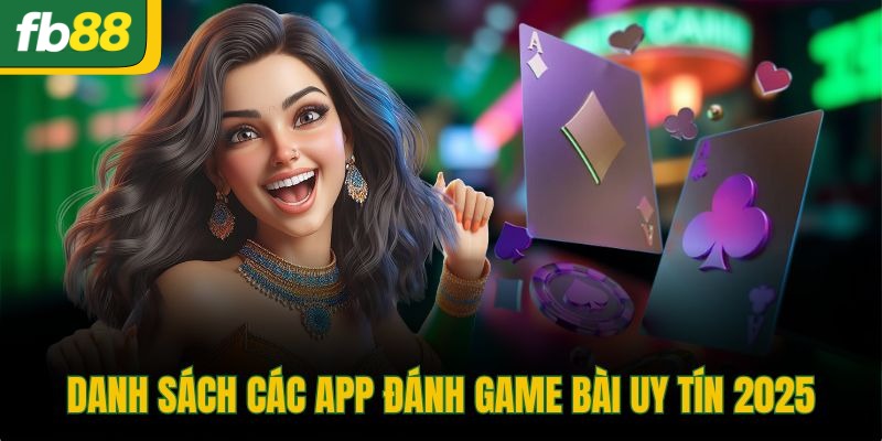 Danh sách các app đánh game bài uy tín 2025