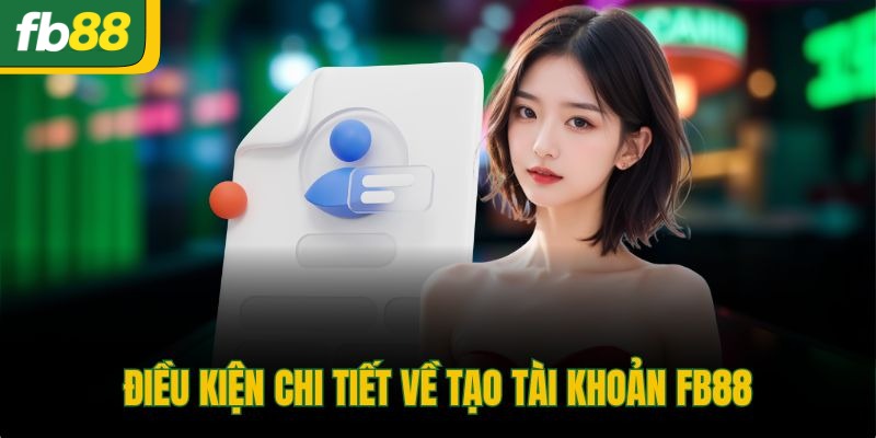 Điều kiện chi tiết về tạo tài khoản FB88