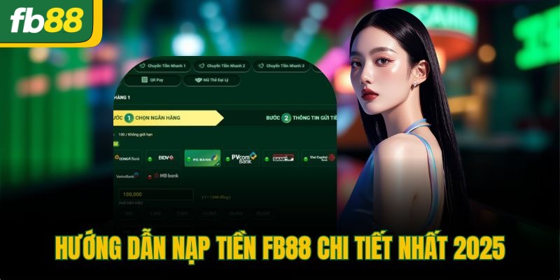 Hướng dẫn nạp tiền FB88 chi tiết nhất 2025